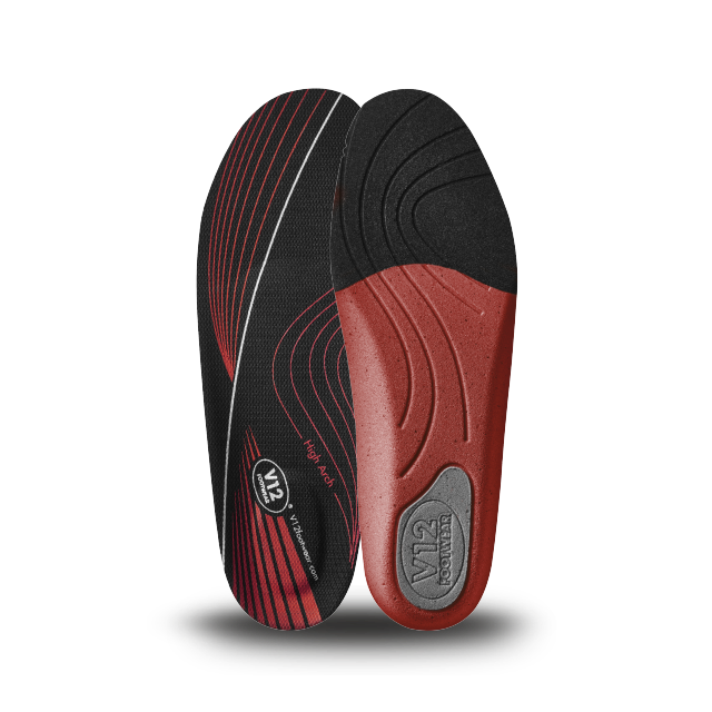 VS210 RED DYNAMIC ARCH HIGH INSOLE