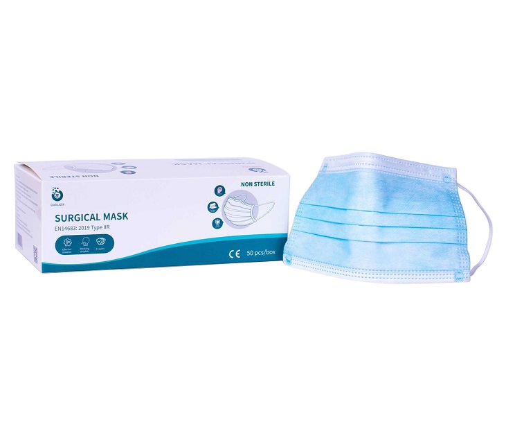 UC850 TYPE IIR SURGICAL DISPOSABLE MASK (BOX OF 50)