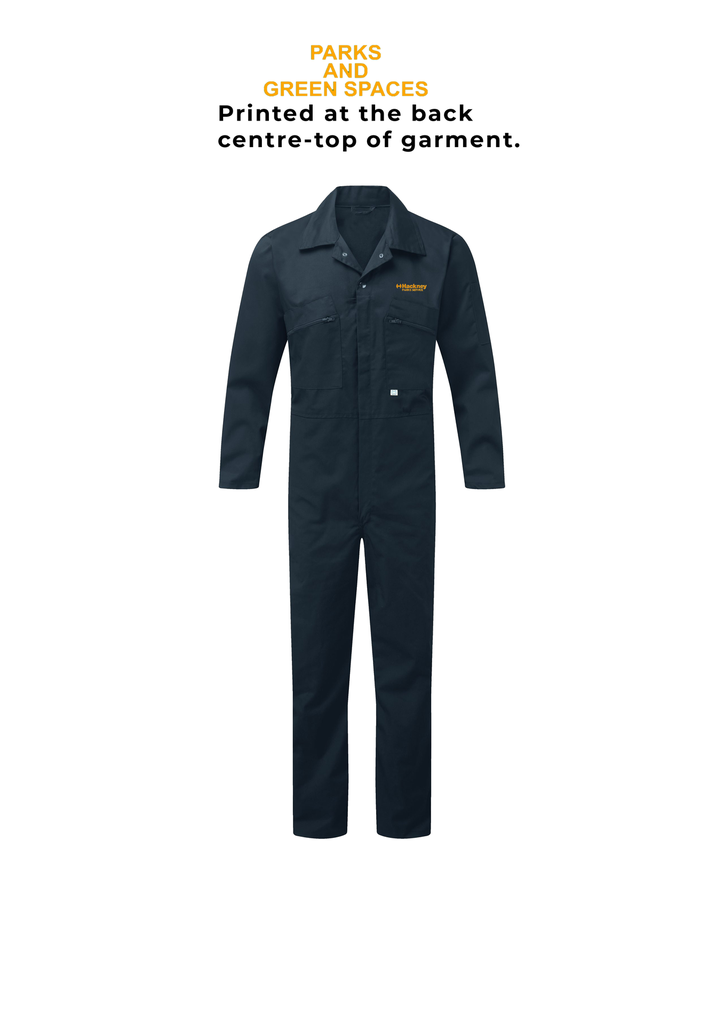 366 ZIP FRONT COVERALL