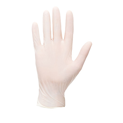 A910 POWDERED LATEX DISPOSABLE GLOVES (BOX OF 100)