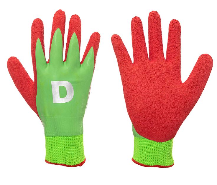 40177 STOP 'N' GO LATEX FULLY COATED CUT D GLOVES