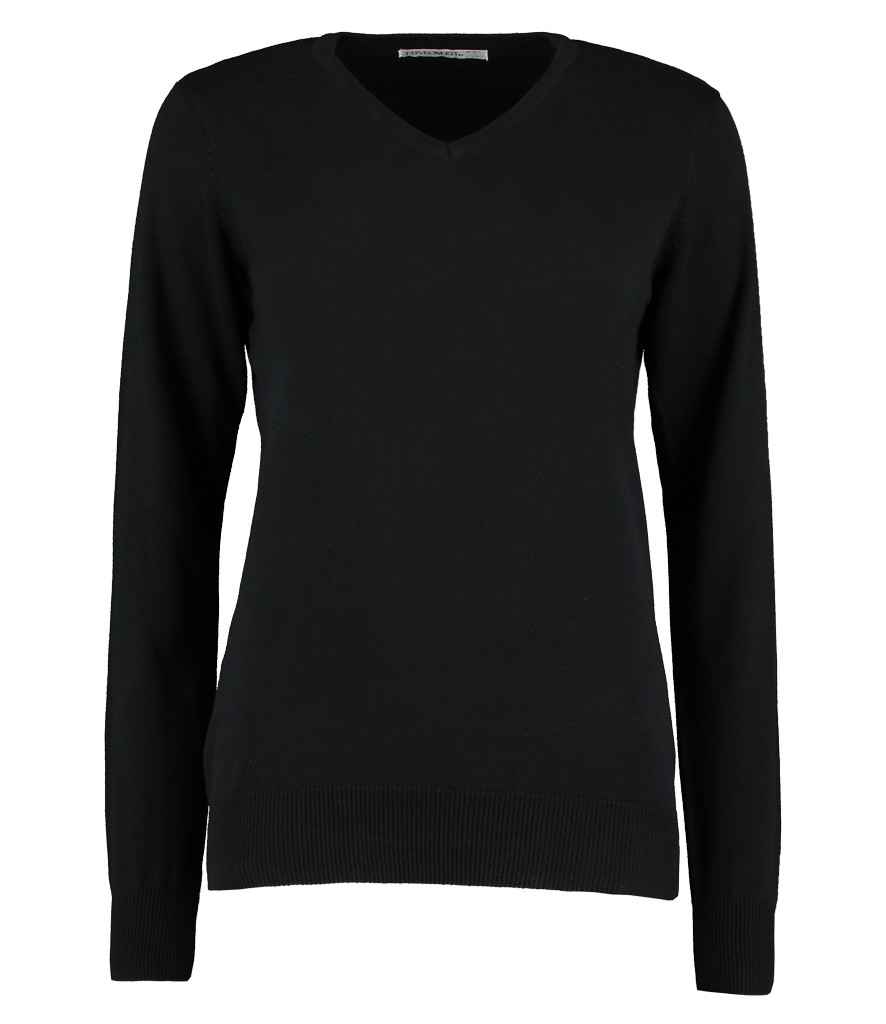 KK353 LADIES V NECK JUMPER