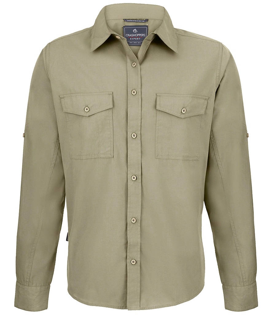 CRAGHOPPERS CR540 EXPERT KIWI LONG SLEEVE SHIRT