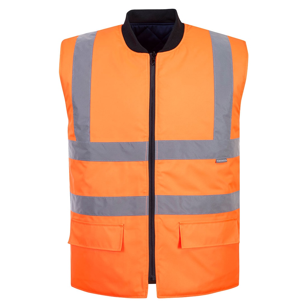 S469 HI-VIS REVERSIBLE BODYWARMER