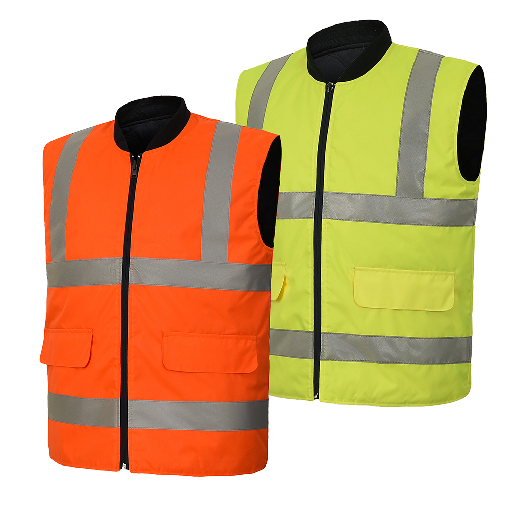 AQUA HI VIS REVERSIBLE BODY WARMER