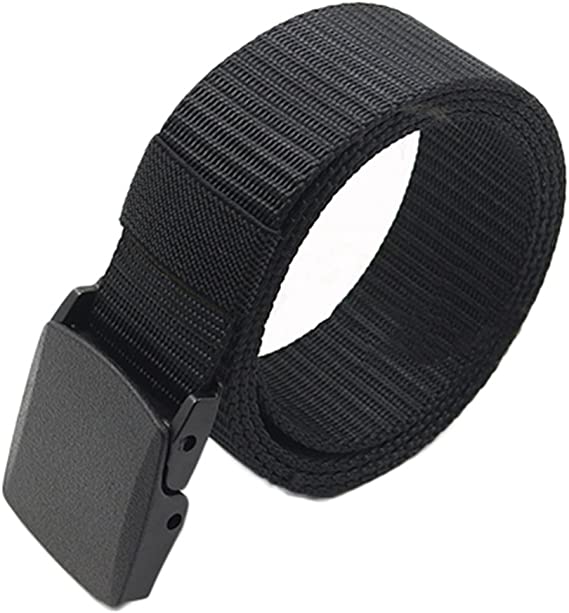 NYLON CANVAS TACTICAL PLASTIC WAIST BELT