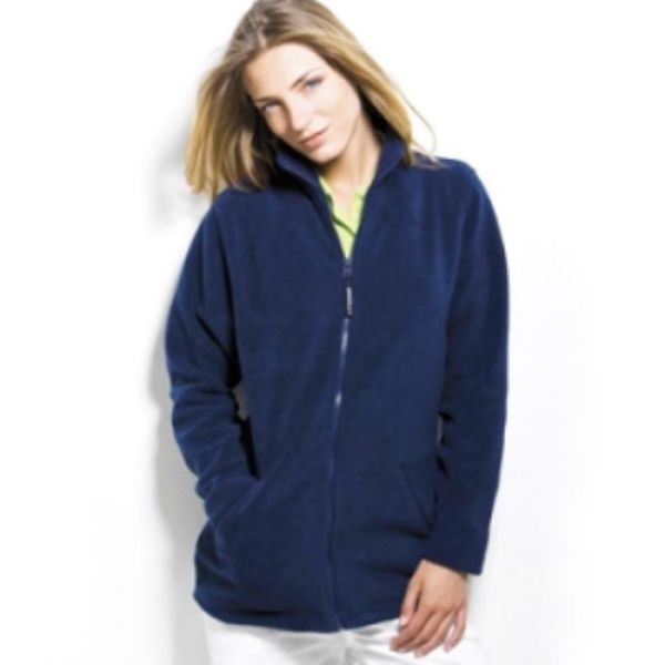 LADIES POLYESTER SEMI-MICRO ACTIVE FLEECE JKT