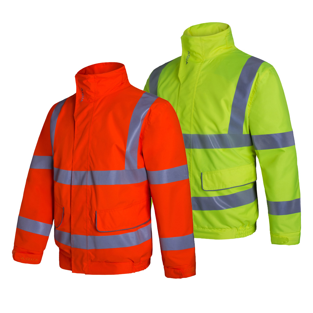 HI-VIS RIPSTOP BREATHABLE BOMBER JACKET