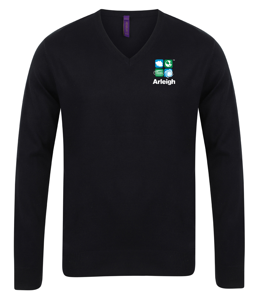H720 HENBURY L/WIEGHT V NECK SWEATER