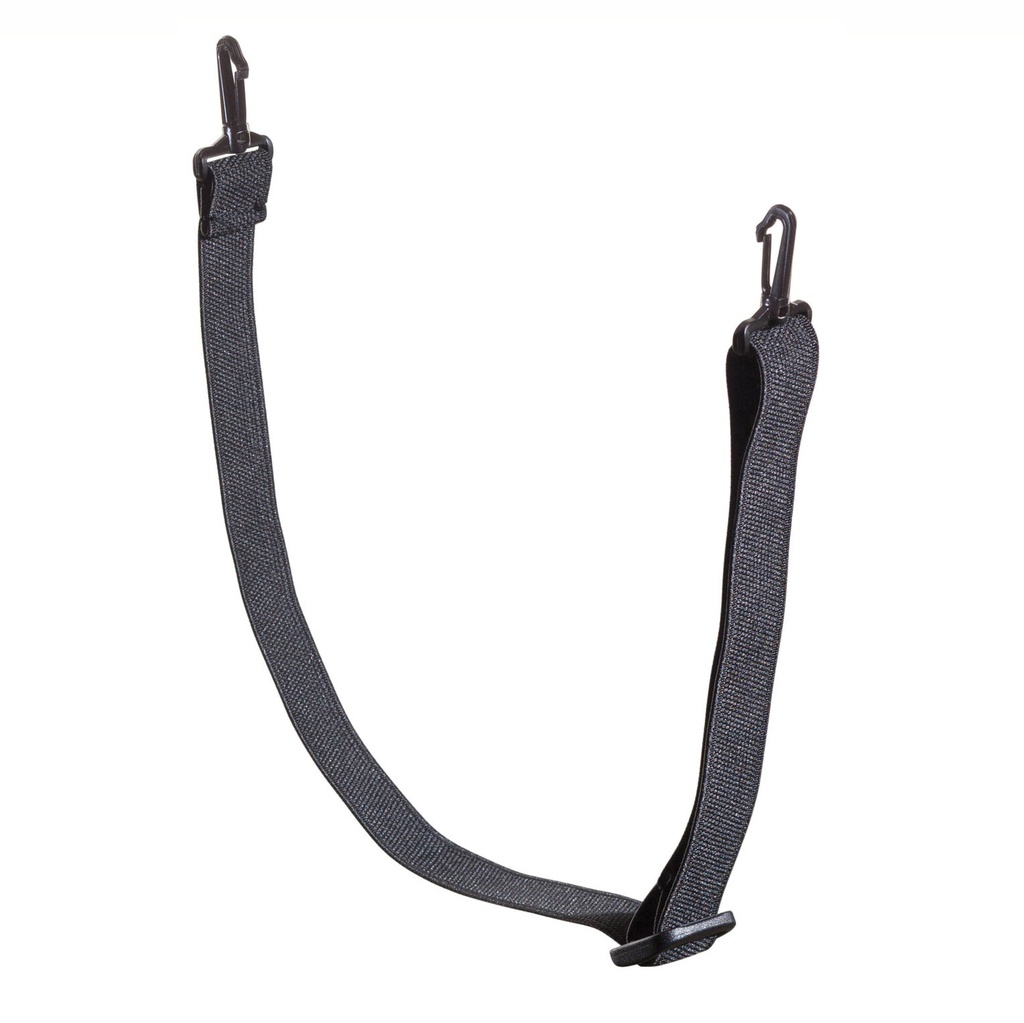 MSA 2-POINT ELASTIC CHIN STRAP BLACK- MSAB0259378