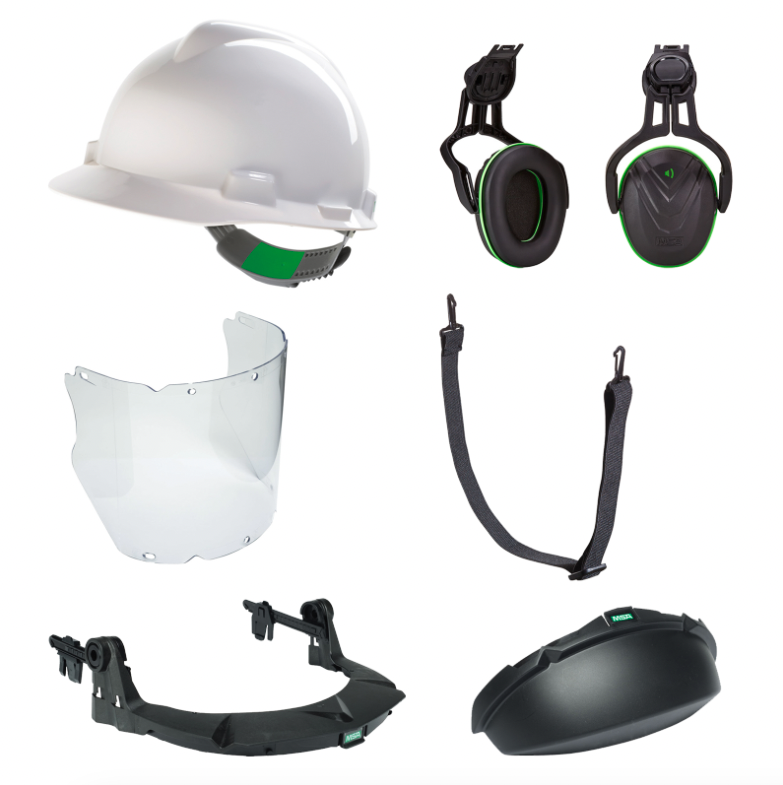 MSA HELMET COMBO KIT