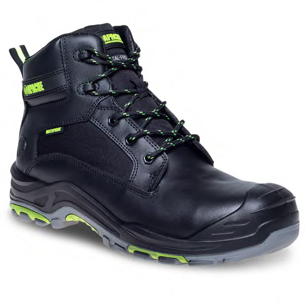 DAKOTA S3 WR HRO SRC BLACK PU RUBBER WATERPROOF NON METALLIC BOOT