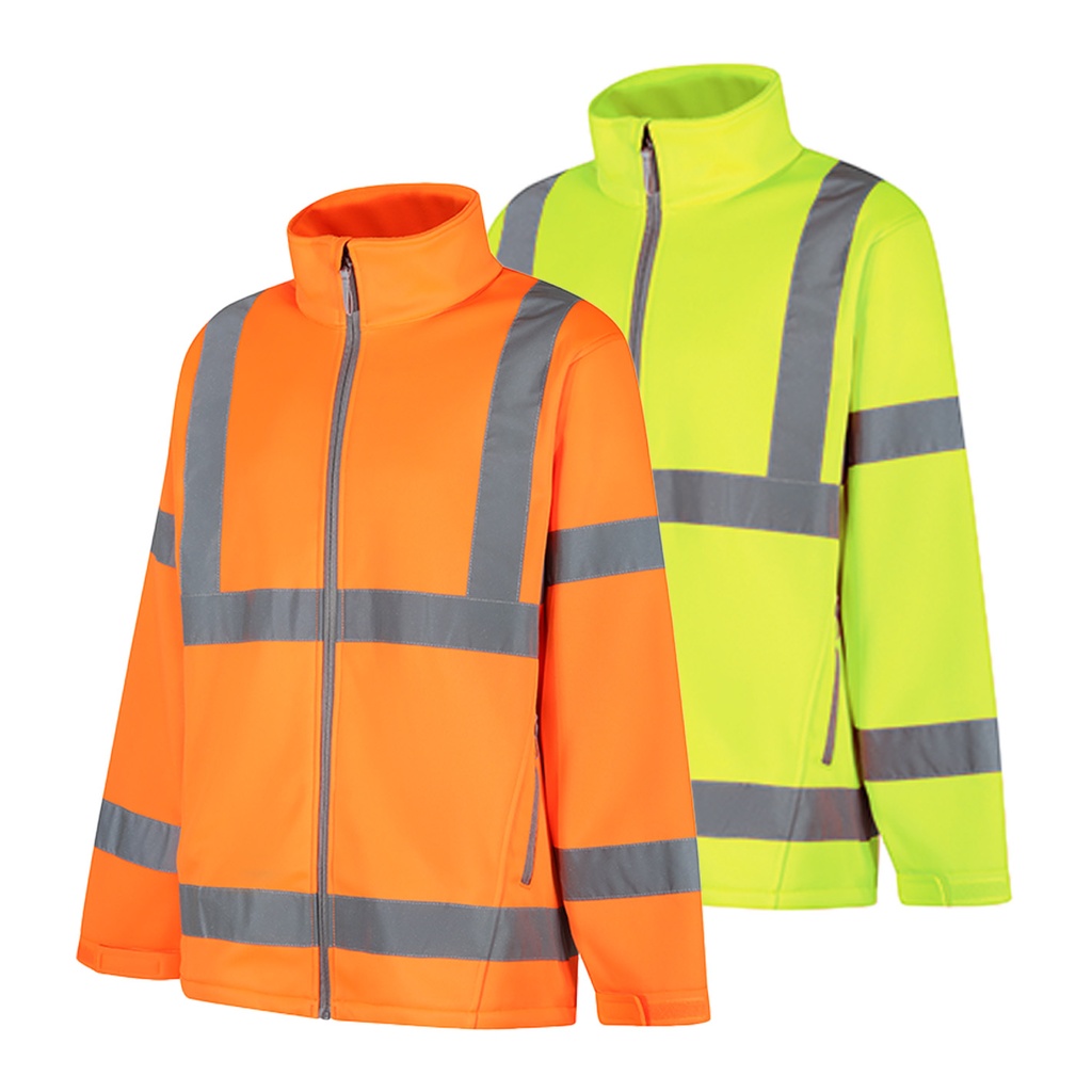 AQUA CLASSIC HI-VIS SOFT SHELL JACKET