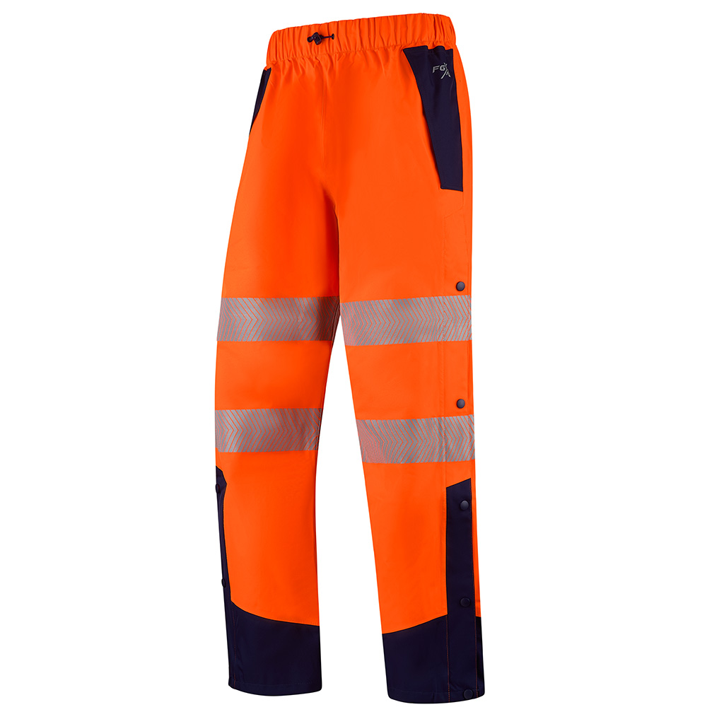FGXeco LIGHTWEIGHT LAMINATED HI-VIS BREATHABLE W/PROOF 4: 4 TROUSER