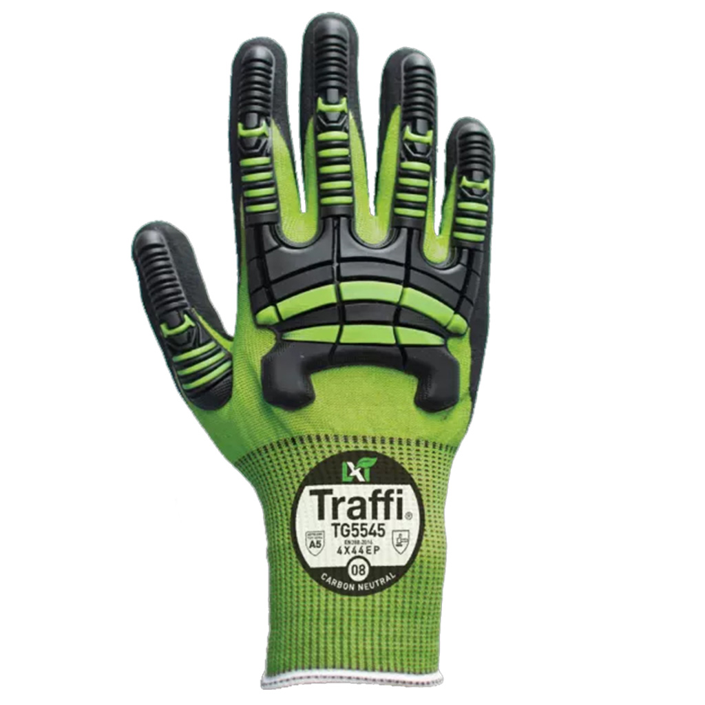 TG5545 - IMPACT NITRILE FOAM CUT LEVEL E SAFETY GLOVE