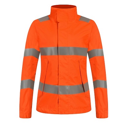 LADIES HI-VIS RIPSTOP WATERPROOF JACKET