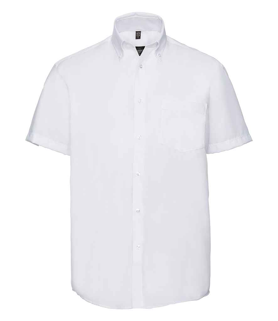 957M RUSSELL B/D S/SLEEVE NON IRON L/CH POCKET