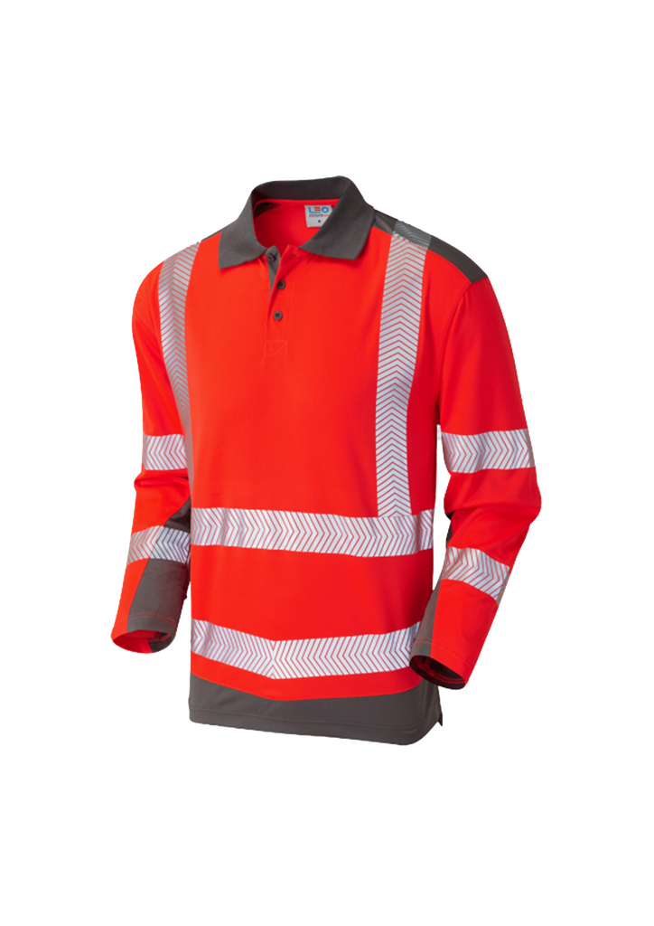 WRINGCLIFF ISO 20471 CLASS 2 SLEEVED POLOSHIRT