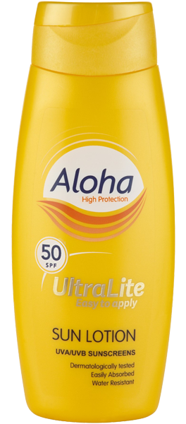 ALH0250-42 - ALOHA SPF 50 Lotion Ultralite ,PACKS OF 6