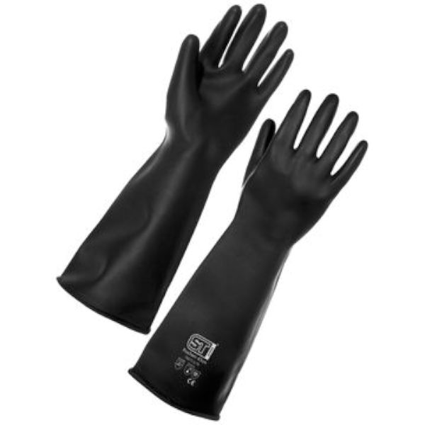 78273-4 PROCHEM HEAVY DUTY RUBBER GLOVES 45CM