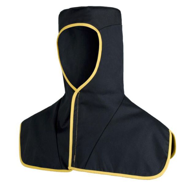 FR-COTTON HOOD BLACK 100% COTTON F/R