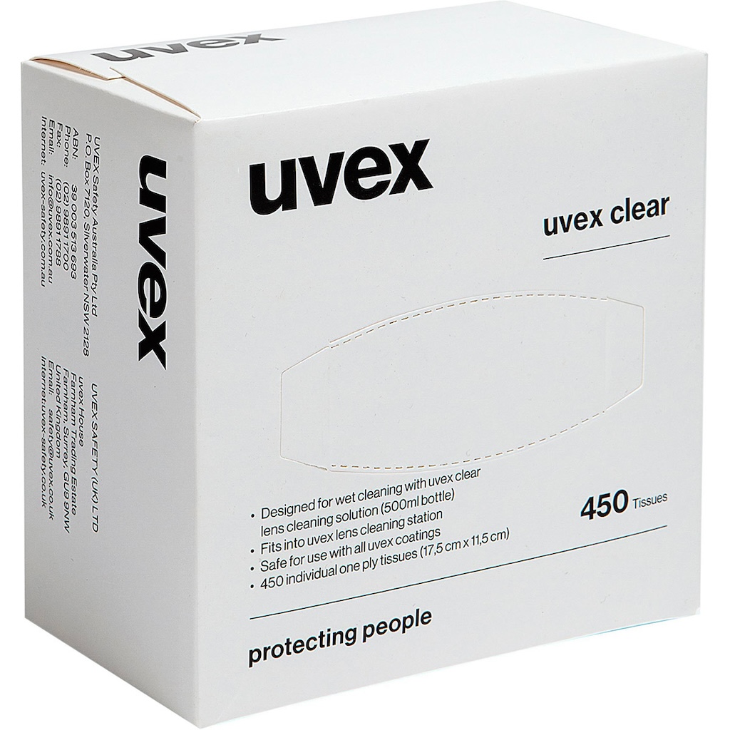 UVEX CLEANING TISSUE 9991-000 450 SHEETS PER PACK