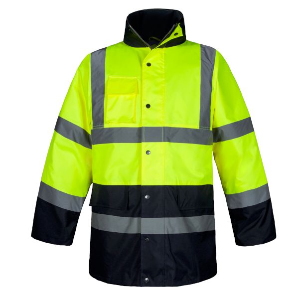 AQUA HI-VIS TWO-TONE JACKET