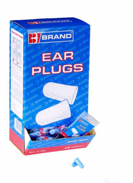 BBCEP B-BRAND CORDED EAR PLUGS (BOX OF 200)