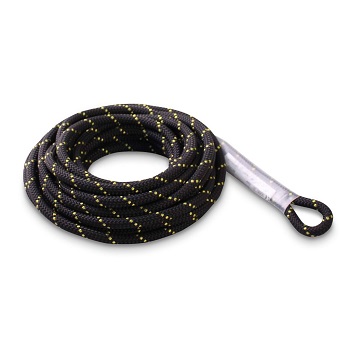 RGA12R/30 11MM KERNMANTLE ROPE WITH SINGLE EYE 30M