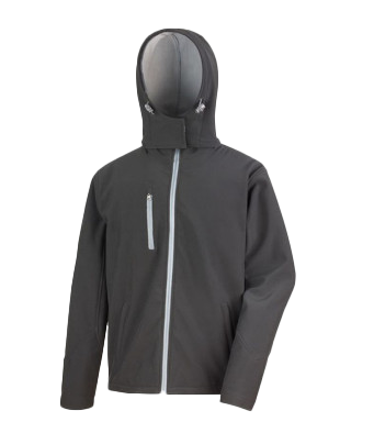 [JK521] RS230M RESULT CORE HOODED SOFT SHELL JACKET
