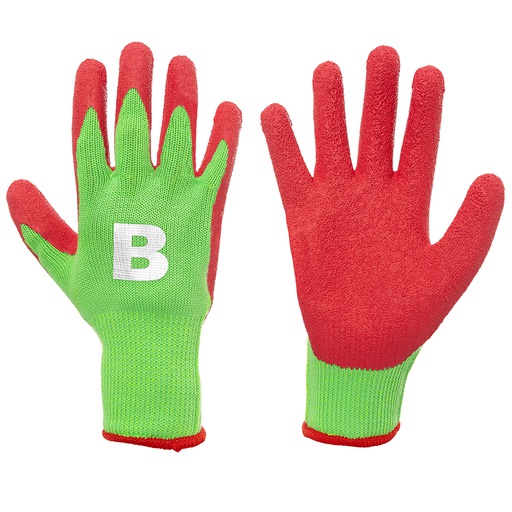 [GL358] 40174 STOP 'N' GO LATEX PALM CUT B GLOVES