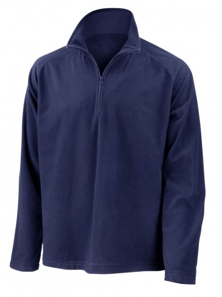 RS112 ZIP NECK MICRO FLEECE