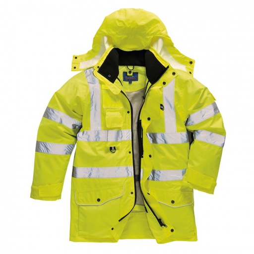 [JK230] S427 HI VIS 7 IN 1 JACKET