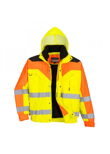 [JK090] S464 HI-VIS CONTRAST WINTER BOMBER JACKET