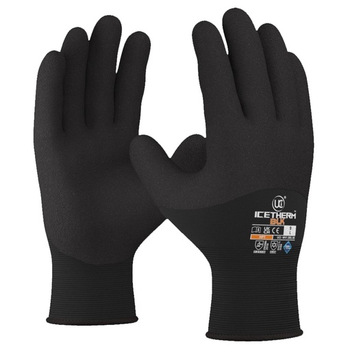 [GL367] ICETHERM-BLK - 3/4 PATENTED HPT THERMAL GLOVE BLACK