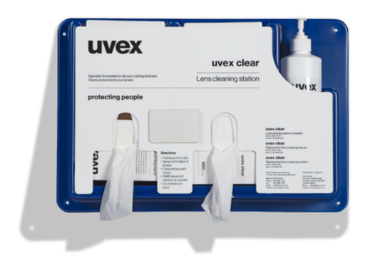[AC090] UVEX CLEAR LENS CLEANING STATION