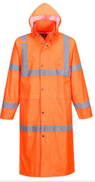 [JK117] H445 HI-VIS WATERPROOF RAINCOAT