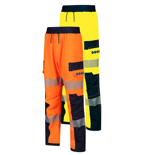 [TR776] FGX HI-VIS BREATHABLE BALLISTIC STRETCH TROUSER