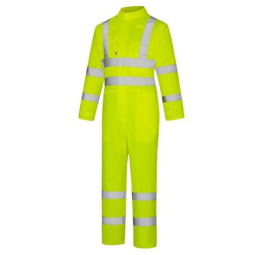 [BS109] AQUA HI-VIS COVERALL EN471