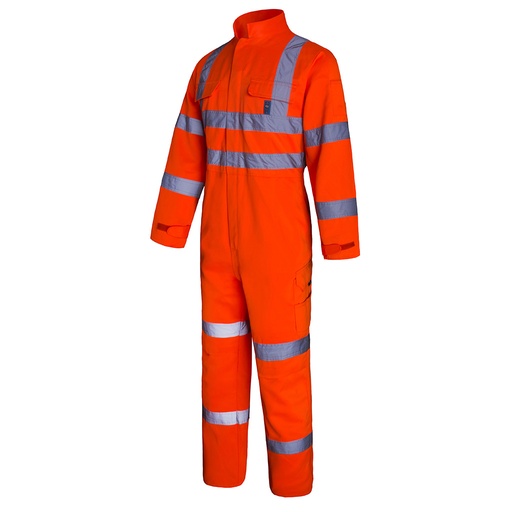 [BS126] AQUA HI-VIS COVERALL