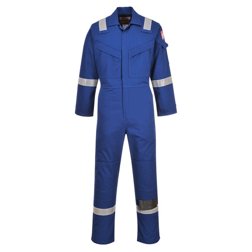 [BS156] FR50 FR ANTI-STATIC COVERALL C/W BRASS ZIP