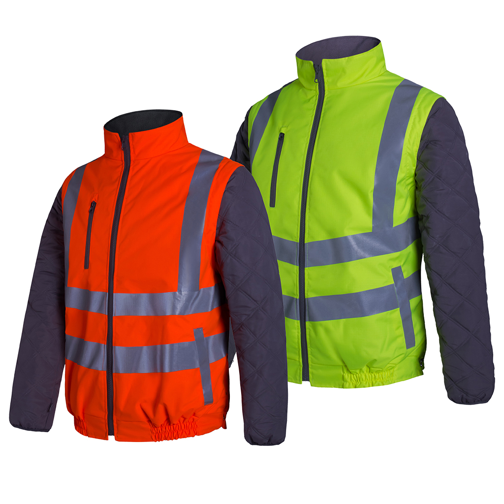 REVERSIBLE HI VIS RIPSTOP BODYWARMER