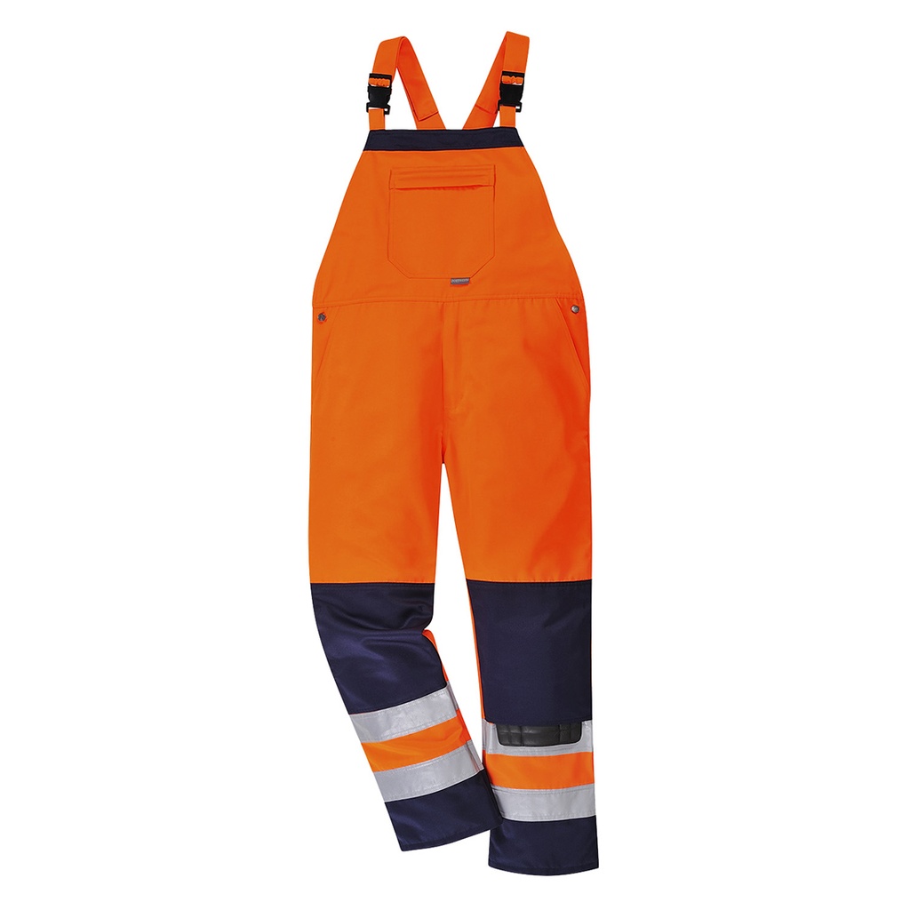 TX72 GIRONA HI-VIZ BIB & BRACE | Eurox – Workwear PPE and Safety Solutions