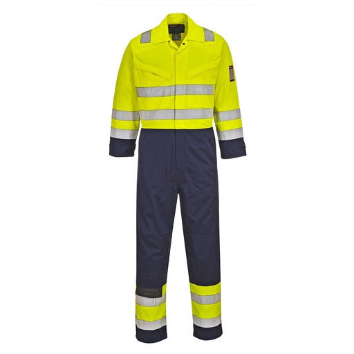 [BS183] MV28 HI-VIS FLAME RESISTANT COVERALL