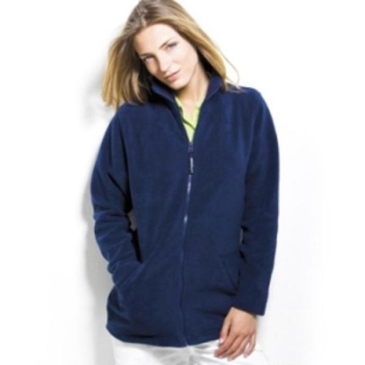 [FJ003] LADIES POLYESTER SEMI-MICRO ACTIVE FLEECE JKT