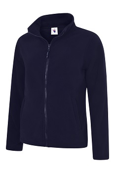 [FJ014] UC608 LADIES CLASSIC FULL ZIP FLEECE JKT