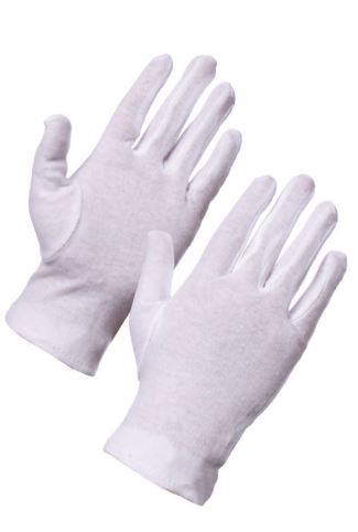 [GL070] COTTON GLOVES 10" FORCHETTE