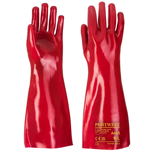 [GL235] A445 PVC GAUNTLET 45CM