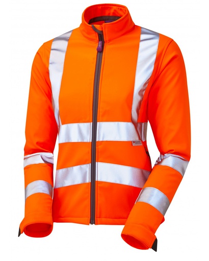 [FJ090] HONEYWELL LADIES HI VIS SOFTSHELL