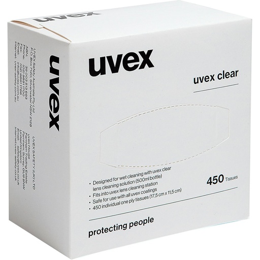 [AC158] UVEX CLEANING TISSUE 9991-000 450 SHEETS PER PACK